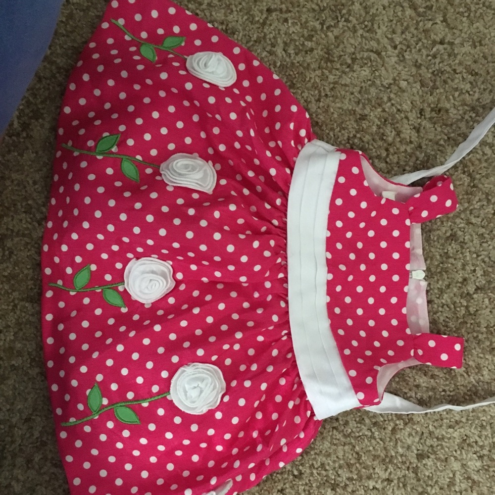 Adorable pink Easter/ Sunday style dress